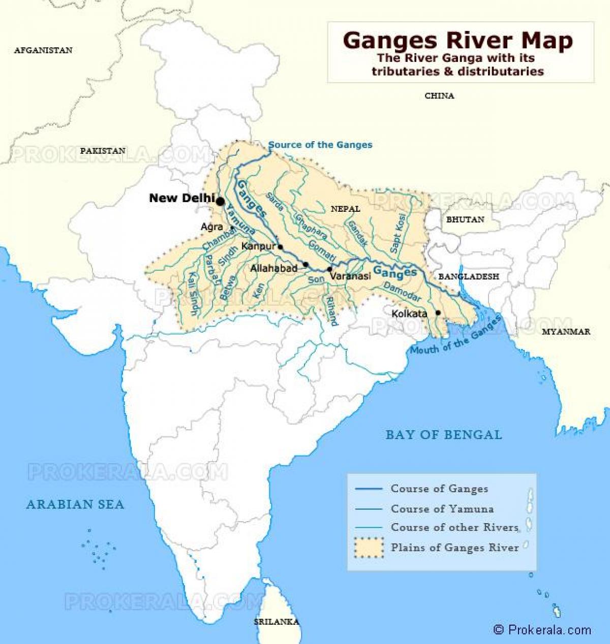 Река инд на карте Индии